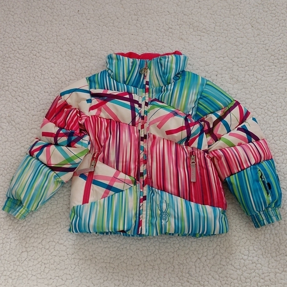 Girls Spyder Winter Jacket Size 3
